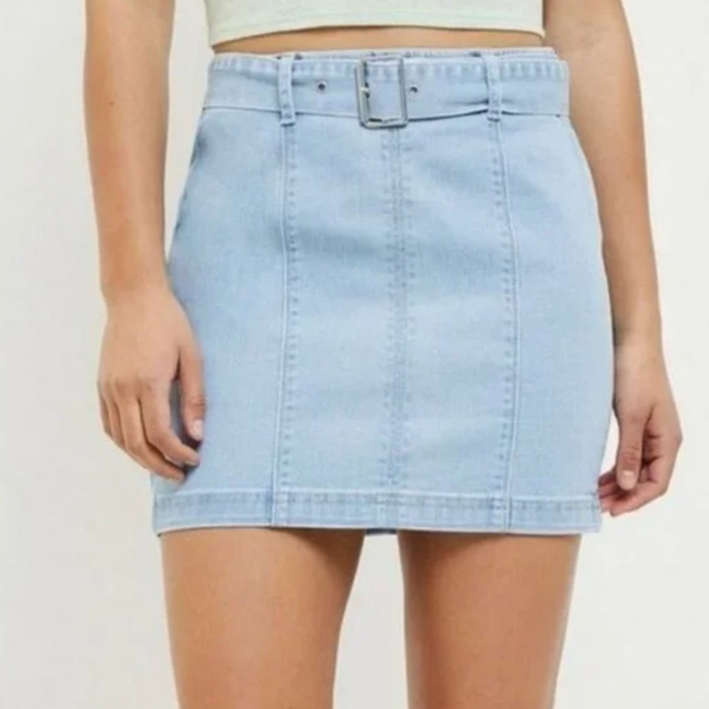 NWOT PacSun Belted Panel Skirt